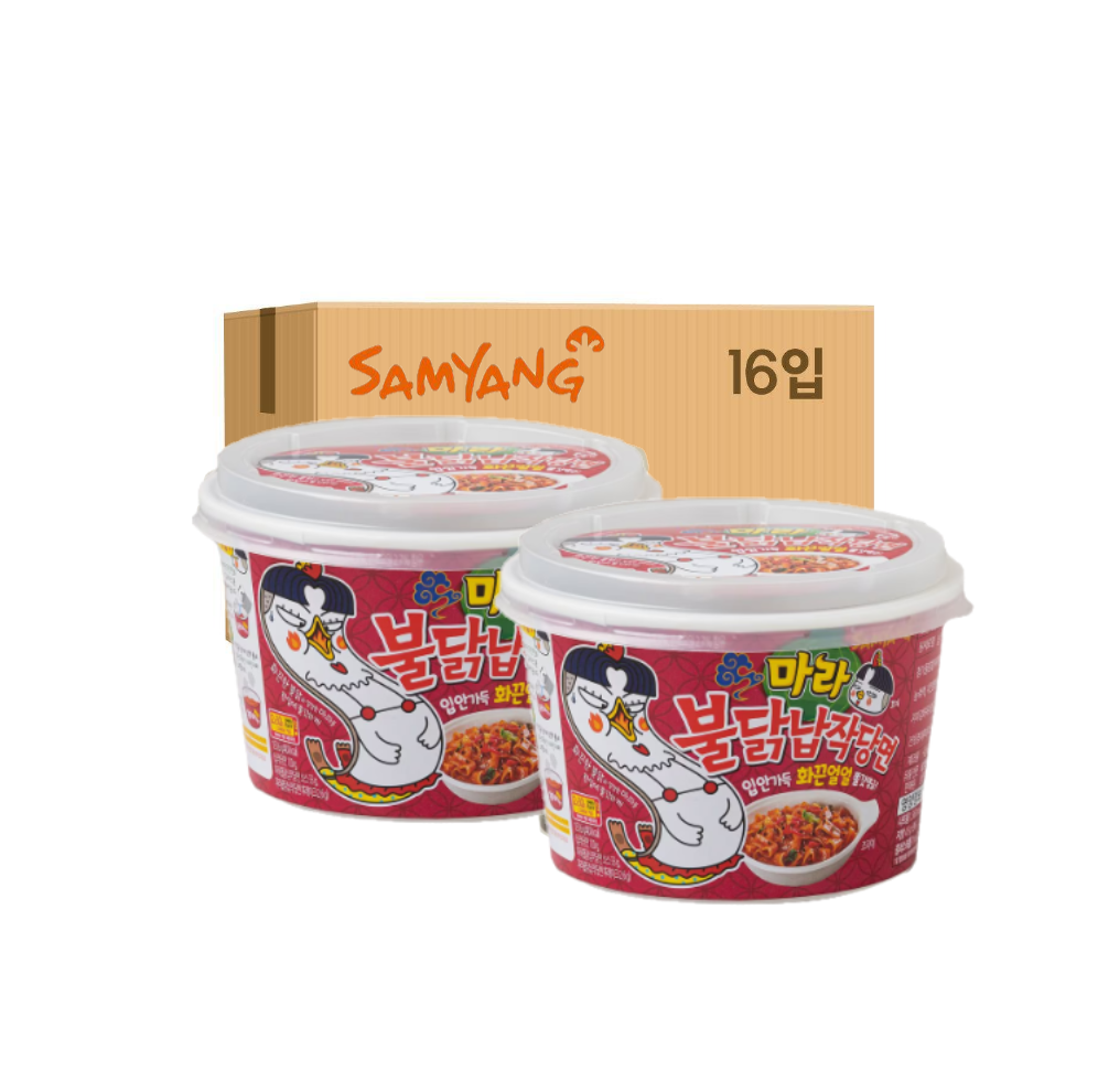 [FRKR] Samyang Hot Chicken Flavored Big Bowl - Mara Glass Noodle Buldak Ramen (155.6g)