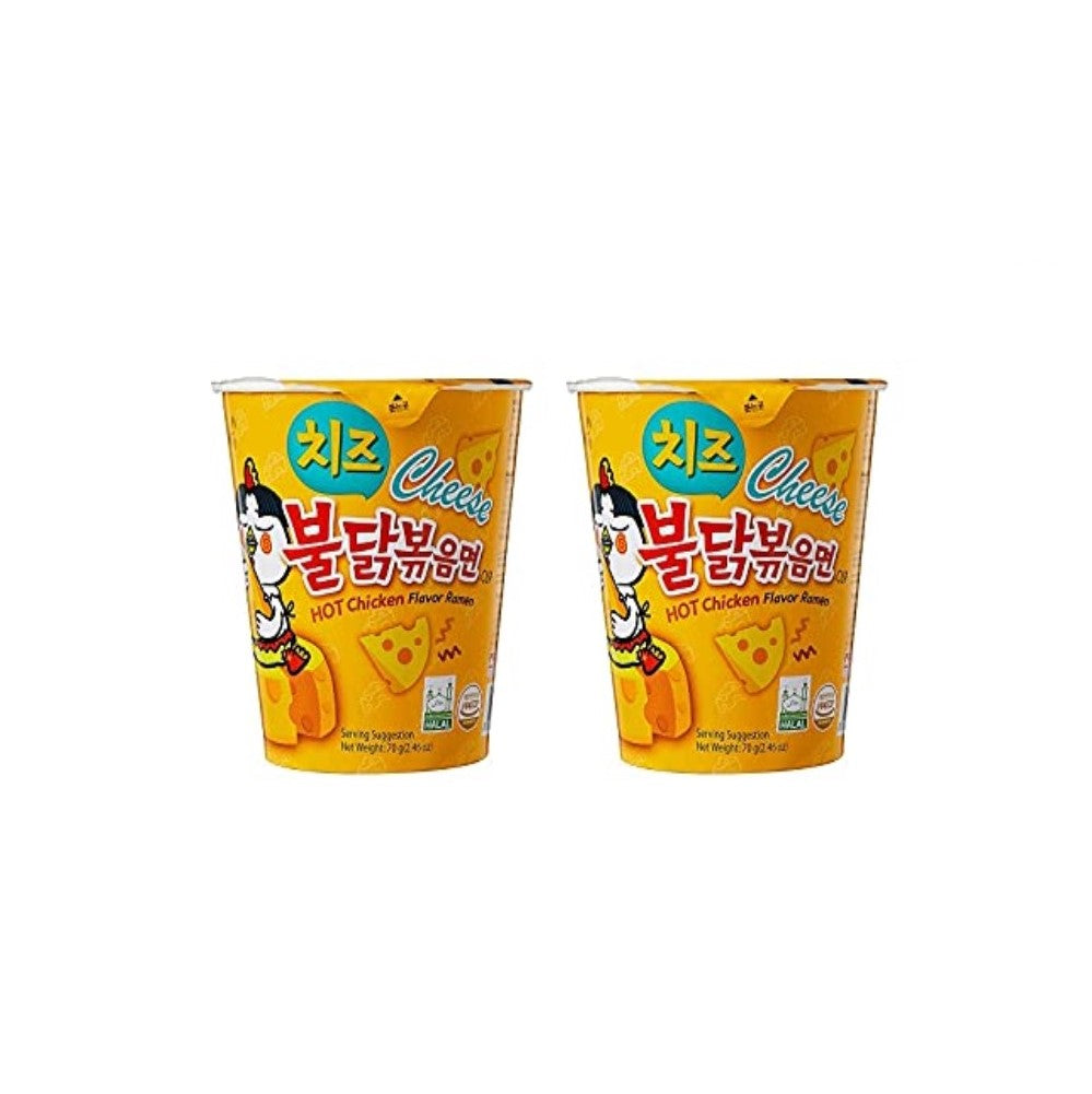 Samyang Hot Chicken Flavored Ramen Cup - Cheese Budak Ramen (70g )