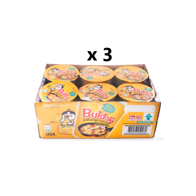 Samyang Hot Chicken Flavored Ramen Cup - Cheese Budak Ramen (70g )